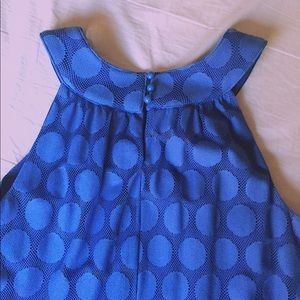 Blue Polka Dot Dress!